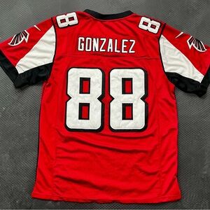 Nike on field Atlanta Falcons Tony Gonzalez #88 Jersey